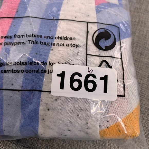 a.n.a. A Approach Striped Top Medium Shark Bite Scoop Neck Sleeveless Soft Flowy - Picture 13 of 13